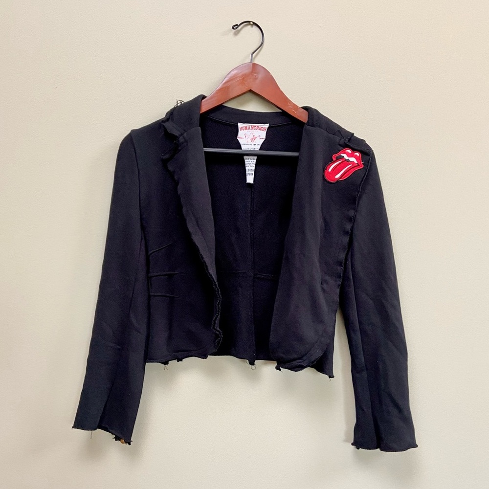 Vintage jersey blazer Rolling Stones VGUC